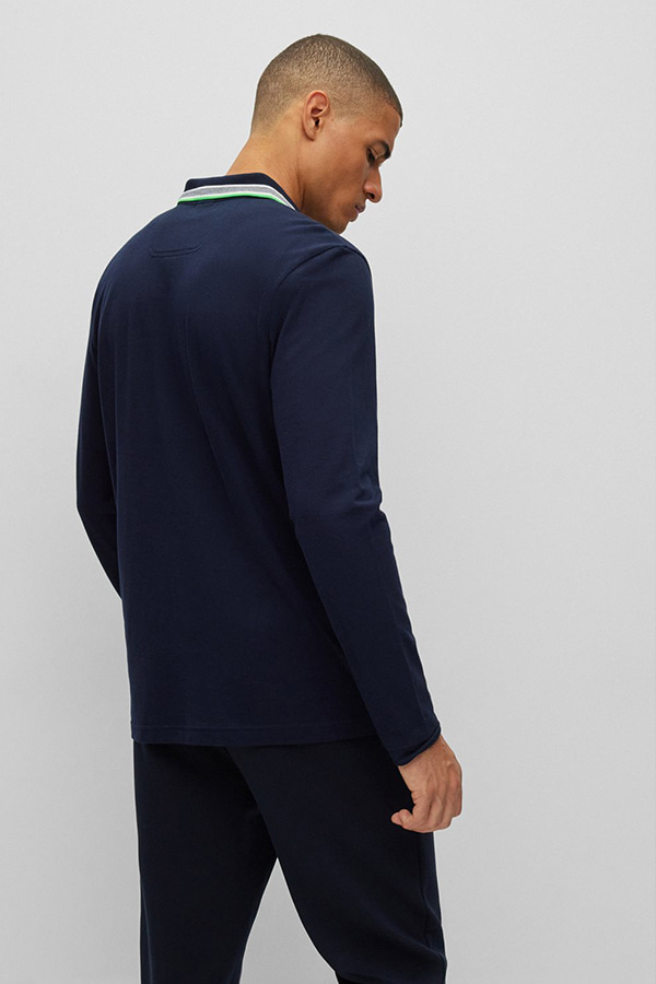 POLO ΜΠΛΟΥΖΑ BOSS - 404 ΜΠΛΕ